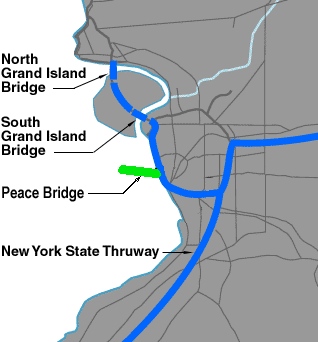 Buffalo Area Map